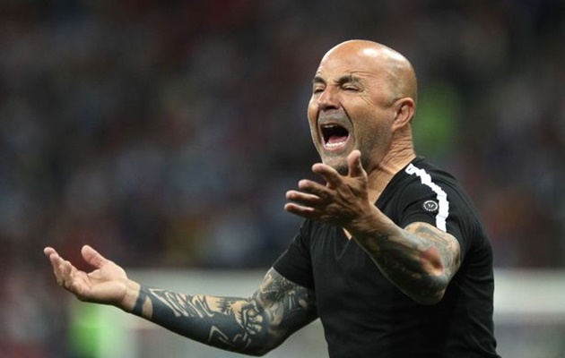 Hình xăm "cực ngầu" của Jorge Sampaoli.
