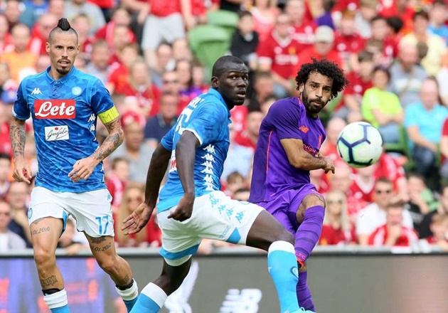 Napoli từng thảm bại 0-5 trước Liverpool trong trận giao hữu tại Dublin đầu mùa giải năm nay.