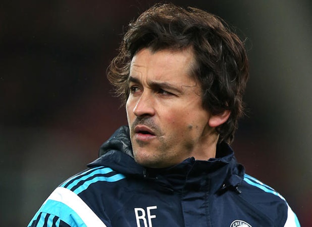 Rui Faria vẫn chưa sẵn sàng cho vai trò mới.