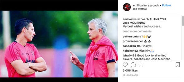 Chia sẻ của Emilio Alvarez trên Instagram cá nhân.