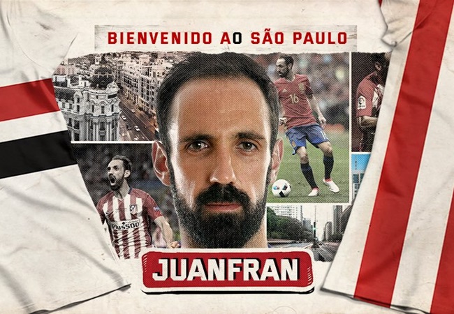 Juanfran chính thức là người của Sao Paulo.