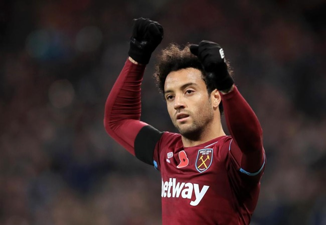 Felipe Anderson cũng thành danh tại Santos trước khi tỏa sáng ở Lazio. Và đó là chiếc vé thông hành giúp anh đến với West Ham United.