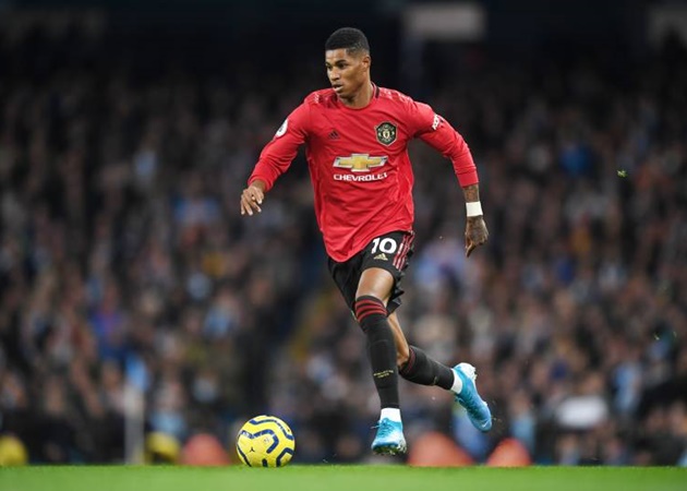 19 bàn thắng sau 31 trận ra sân, Marcus Rashford đang trên đường trở thành chủ công của đội chủ sân Old Trafford.