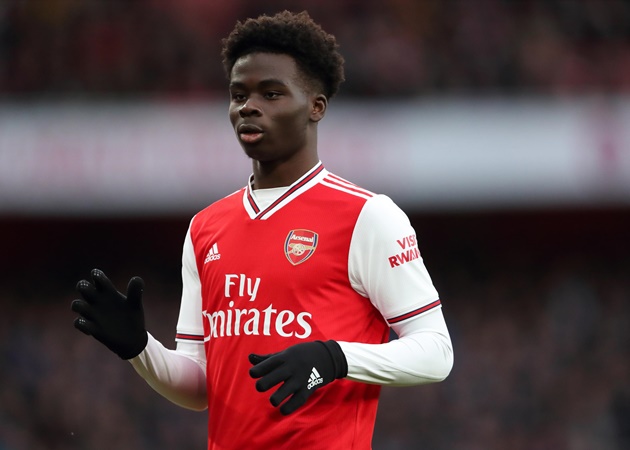 Bukayo Saka - Arsenal.
