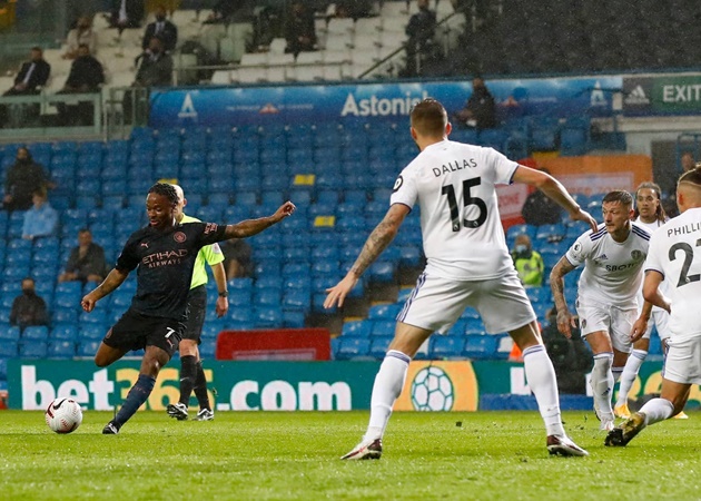 9. Kể từ đầu mùa giải trước, Raheem Sterling đã ghi bàn nhiều hơn bất kỳ đồng nghiệp nào khác tại Premier League tính trên mọi đấu trường (34).