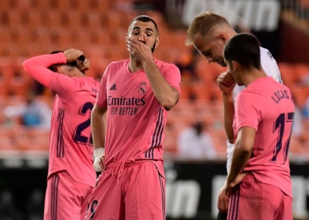 Benzema đang gặp đôi chút rắc rối.