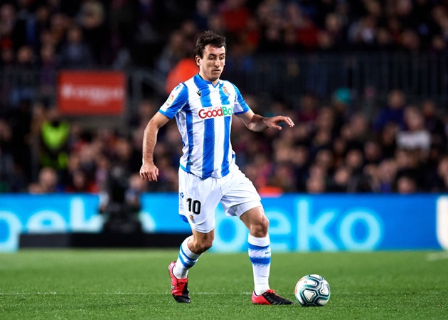 Tiền đạo Mikel Oyarzabal của Real Sociedad xuất hiện với 8 pha lập công kể từ đầu mùa giải 2019/20 đến nay.
