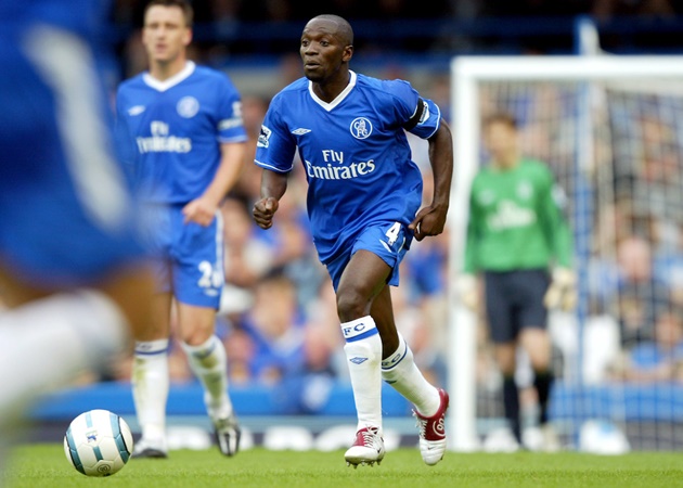 6. Dĩ nhiên sẽ không thể thiếu máy quét Claude Makelele, người có 96 trận ra sân tại Premier League dưới triều đại của chiến lược gia người Bồ Đào Nha.