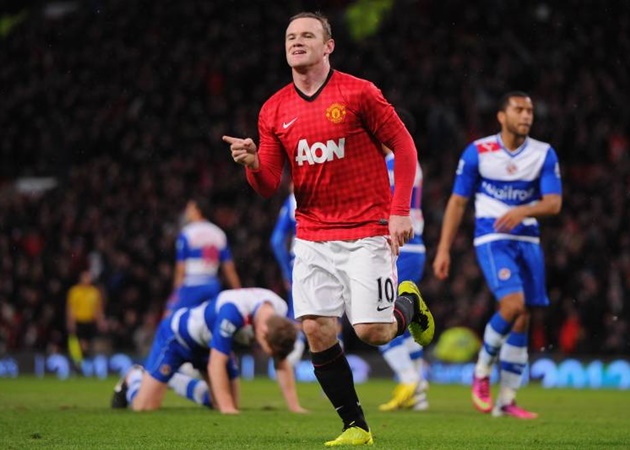 8. Thời điểm mới đến M.U từ Everton, Wayne Rooney còn được gắn mác thần đồng. Tuy nhiên, anh đã vươn mình trở thành chân sút hàng đầu trong lịch sử Quỷ đỏ với 253 bàn, có 146 pha kiến tạo sau 559 trận thi đấu.