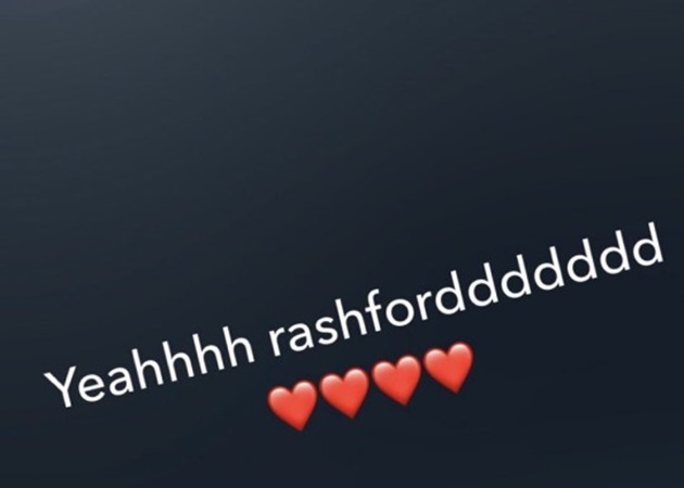 Nội dung Amad Diallo chia sẻ trên Instagram.
