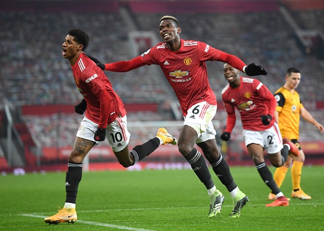 Rashford đã có trận đấu ấn tượng.