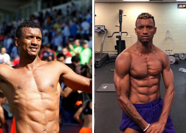 Luis Nani cũng là một trong những ngôi sao của làng túc cầu sở hữu thân hình tuyệt mỹ của một "siêu mẫu".