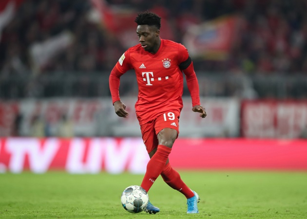 Alphonso Davies là hậu vệ duy nhất có mặt trong danh sách này và cầu thủ người Canada vừa giành cú ăn 3 lịch sử ở mùa giải 2019/20 vừa qua cùng Bayern Munich.