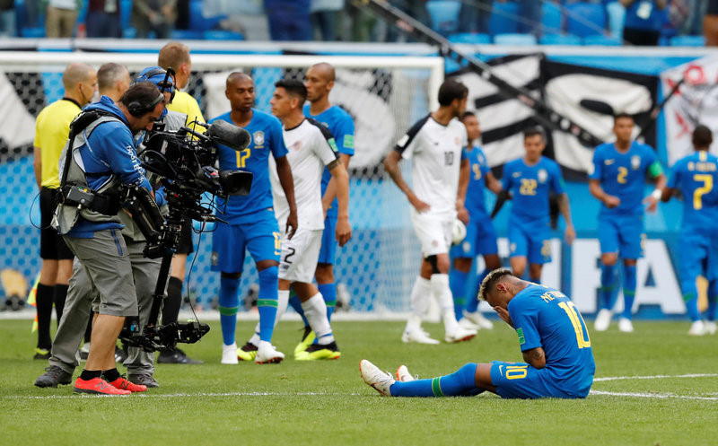 Neymar đã phải chịu rất nhiều chỉ trích và bàn thắng vào lưới Costa Rica đã giải tỏa phần nào áp lực đè nặng lên vai cầu thủ này.