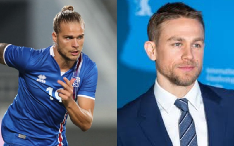 Rurik Gilason của tuyển Iceland hút fan nhờ vẻ ngoài nam tính kết hợp kiểu tóc búi cột cao. Anh thuộc danh sách những cầu thủ điển trai của mùa World Cup tại Nga. Nhiều ý kiến trên mạng xã hội cho rằng Rurik Gilason có gương mặt hao hao ngôi sao Charlie Hunnam.