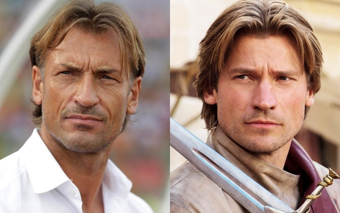 Herve Renard từng có thời gian làm HLV Nam Định ở V.League trong năm 2004. Ông được nhận xét sở hữu gương mặt giống ngôi sao Game of Thrones Nikolaj Coster-Waldau. Sự giống nhau giữa họ được tờ Sina của Trung Quốc bình luận là "trùng hợp đầy bất ngờ".