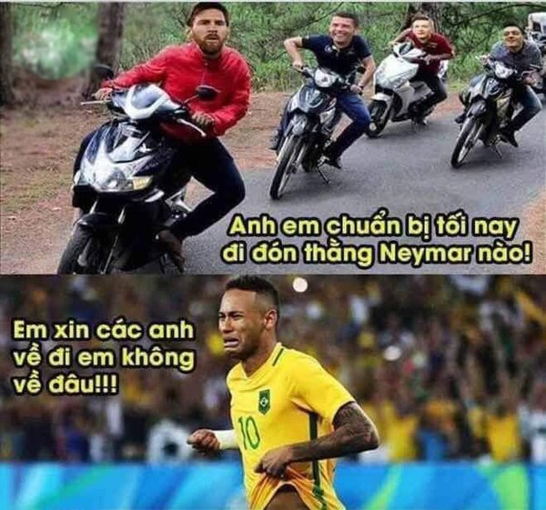 Đội Messi, Ronaldo, Ozil, Ramos... đi đón Neymar