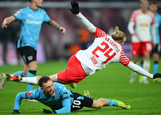 Ảnh bài viết Leverkusen vs RB Leipzig: Liều "thuốc thử" mạnh cho tham vọng của nhà ĐKVĐ