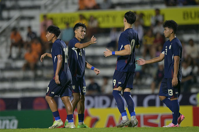 Ảnh bài viết Không thua kém Việt Nam, U20 Thái Lan giành chiến thắng 13-0