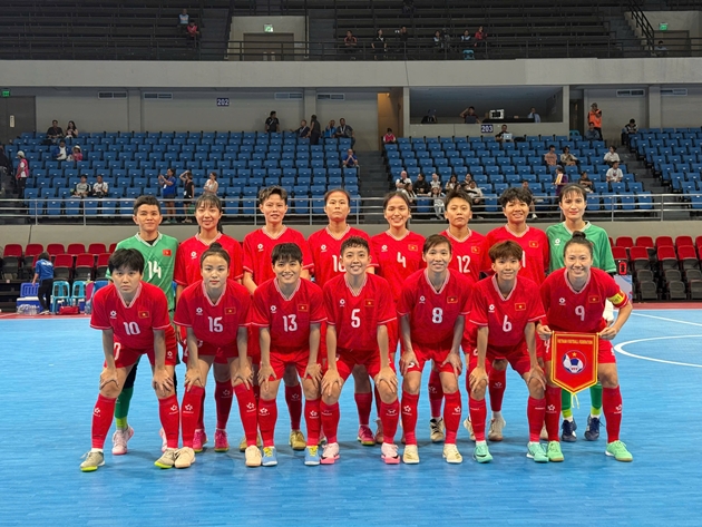 Ảnh bài viết Tuyển futsal nữ Việt Nam thắng đậm Myanmar 5-2 ở trận ra quân