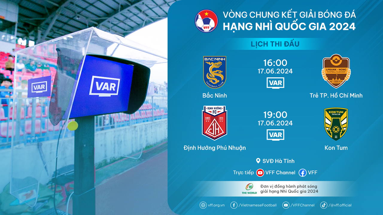 Ảnh bài viết Áp dụng VAR tại giải hạng Nhì