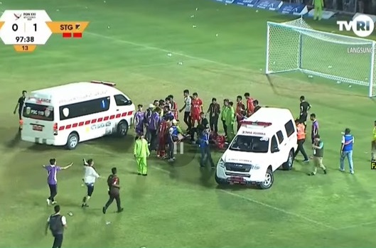 Ảnh bài viết Cầu thủ đấm trọng tài, PSSI có quyết định quan trọng