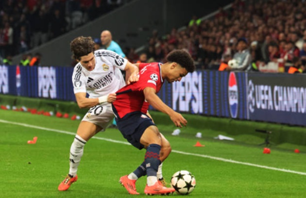 Ảnh bài viết Lille 1-0 Real: Tương kế tựu kế; Khắc tinh của Vini