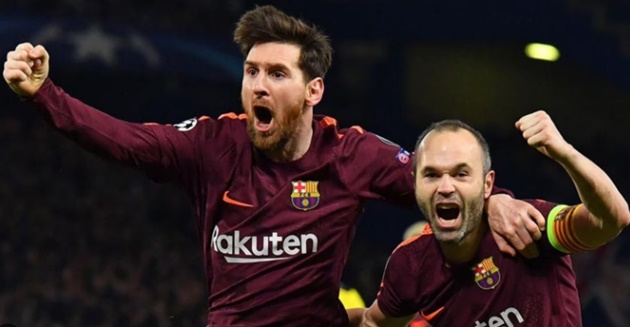 Ảnh bài viết Messi tri ân Iniesta