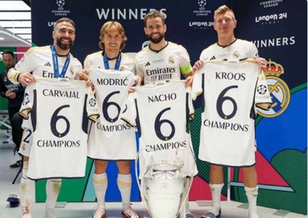 Ảnh bài viết Ramos có hành động đẳng cấp với bộ tứ Real