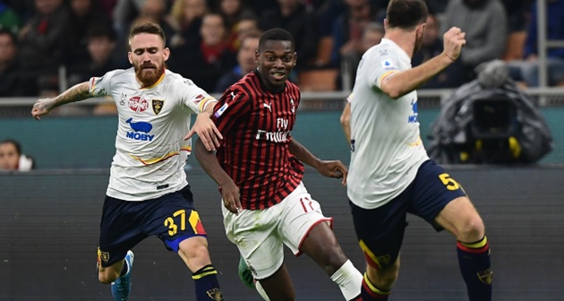 Ảnh bài viết AC Milan vs Lecce (01h45, 28/09): Kéo dài chuỗi thắng