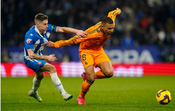 Ảnh bài viết Thắng Real, HLV Espanyol nói thẳng trình độ của Mbappe