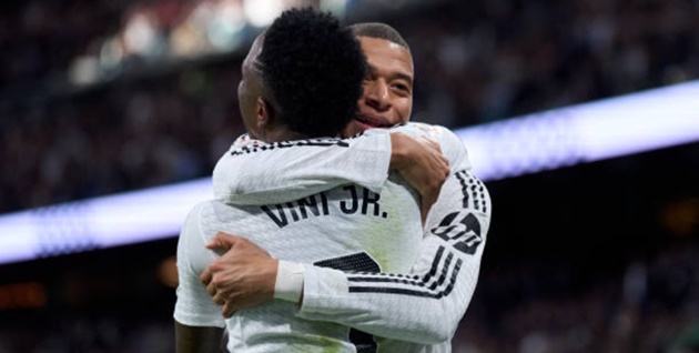 Ảnh bài viết  5 điểm nhấn Real 2-0 Girona: Lão tướng không tuổi; Song tấu Mbappe - Vinicius