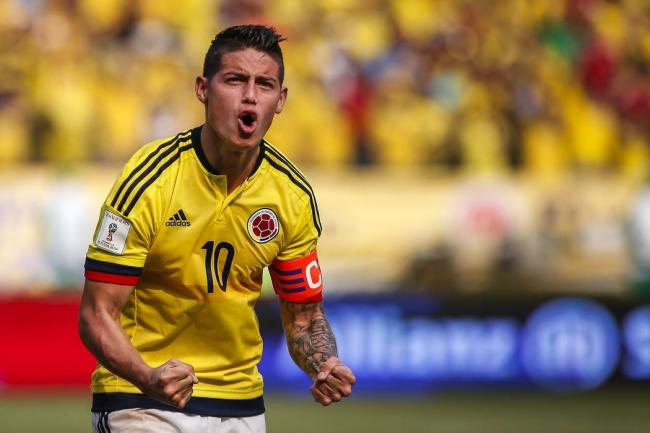 James Rodriguez tiếp tục là niềm hy vọng lớn nhất của Colombia.