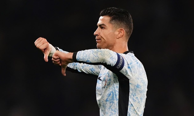 Ảnh bài viết 50 sắc thái tức giận của Ronaldo