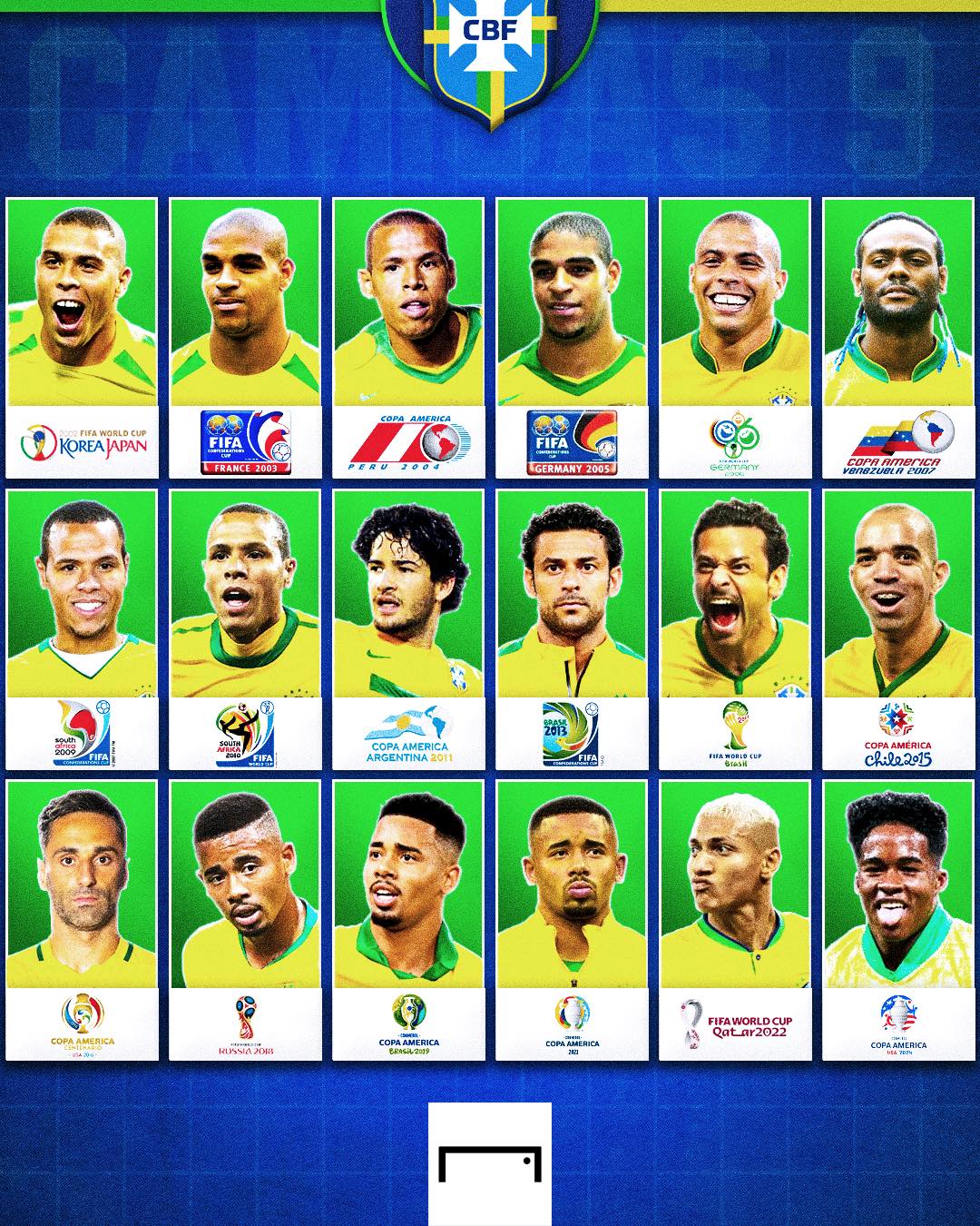 Ảnh bài viết 11 số 9 của tuyển Brazil từ World Cup 2002 đến nay: Quá nhiều thất vọng, 'sát thủ' cuối cùng