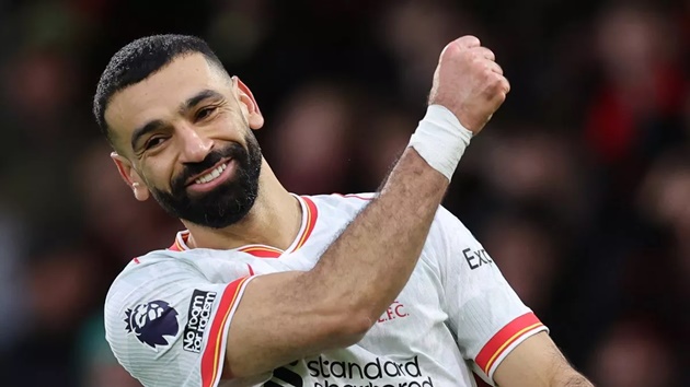 Ảnh bài viết Salah hướng đến cột mốc mới ở trận Liverpool vs Tottenham 