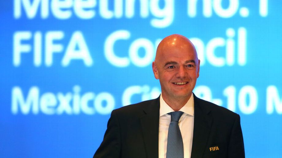 Infantino muốn thực hiện cải cách lớn.