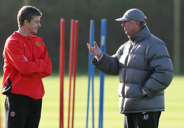 Solskjaer là trò cưng của Sir Alex.