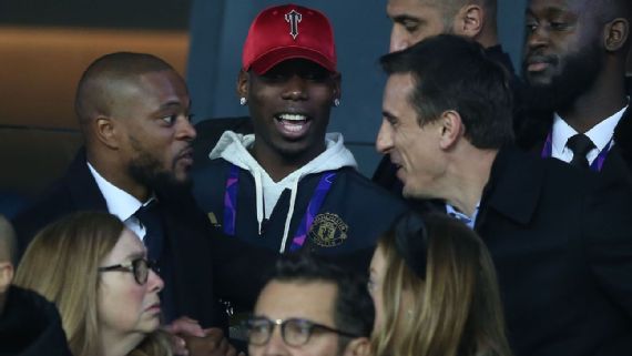 Evra dự khán trận PSG - Man Utd.