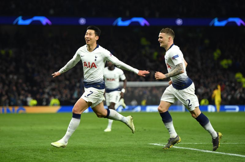 Son ghi bàn duy nhất mang về thắng lợi cho Tottenham.