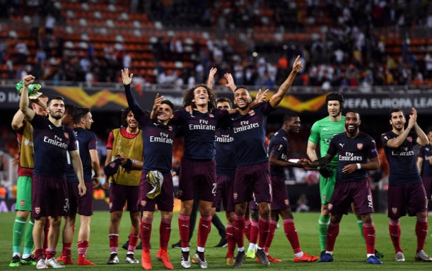 Hạ gục Valencia, Pháo Thủ sẽ giành vé dự Champions League mùa tới nếu đăng quang ở trận chung kết tại Baku (Azerbaijan).