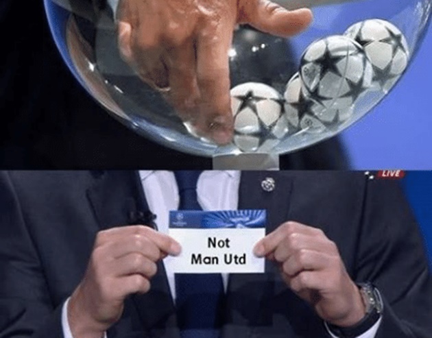 "Không phải Manchester United" - Về đích thứ 6 ở Premier League 2018/19, Quỷ Đỏ nước Anh không được dự Champions League mùa này.