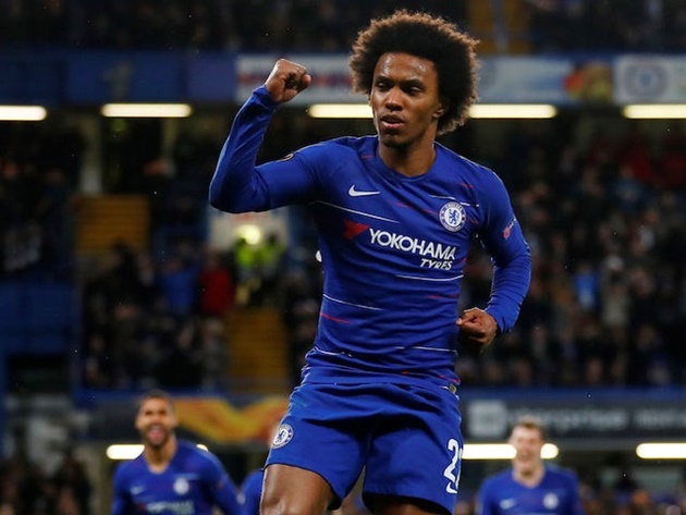 Pedro không thi đấu đồng nghĩa Willian sẽ có cơ hội góp mặt bên phía phải trong đội hình xuất phát lần đầu mùa này.
