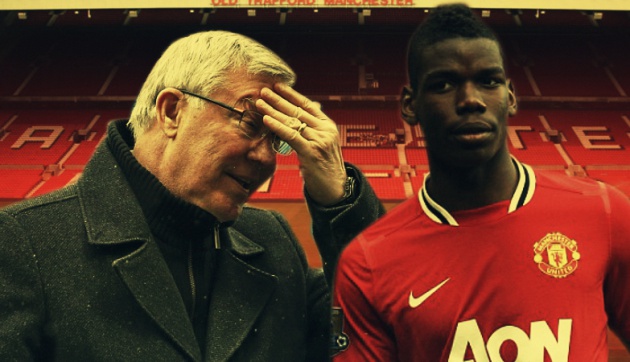 Pogba ra đi thời Sir Alex.