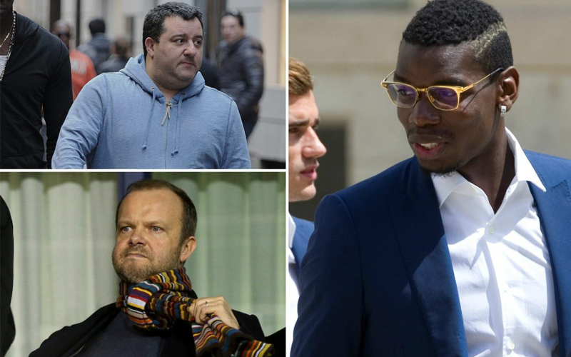 Pogba là vấn đề đau đầu của Quỷ Đỏ.