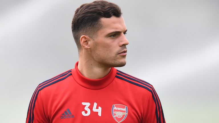 Ảnh bài viết Mất băng đội trưởng, Xhaka tiết lộ thái độ của các cầu thủ Arsenal với mình