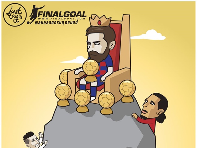 Ảnh bài viết Cười vỡ bụng với loạt ảnh chế Messi đoạt Quả bóng vàng