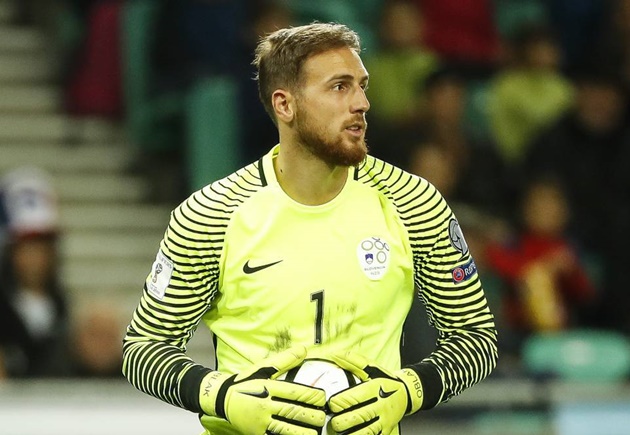 Thủ môn: Jan Oblak. Là trụ cột Atletico Madrid và được đánh giá là thủ thành xuất sắc bậc nhất làng túc cầu hiện tại, nhưng sự nghiệp trên ĐTQG của Oblak vẫn luôn lận đận. Là dễ hiểu khi đội tuyển Slovenia quê hương anh có quá ít ngôi sao đẳng cấp khác.