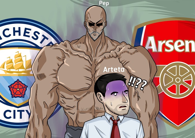 Sau cùng, Guardiola vẫn là thử thách quá lớn với Arteta.