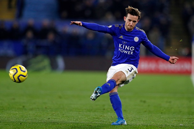 Ben Chilwell - sao Leicester City lọt vào tầm ngắm của Chelsea hè này là cái tên thứ 4 có giá 40 triệu euro.